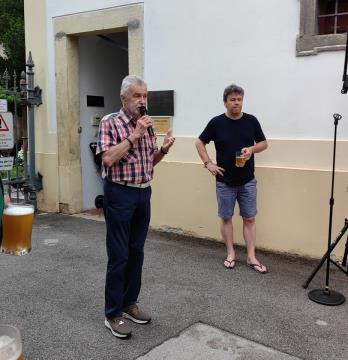 Idejni vodja Laščanijade Lojze Oberžan